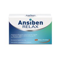 Ansiben Relax - Integratore contro Ansia e Stress - 30 Compresse Ansiben Relax - Integratore contro Ansia e Stress - 30 Compresse