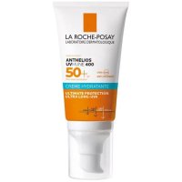 Anthelios UVMune 400 Crema Idratante SPF50+ Senza Profumo - Crema solare idratante viso con fattore di protezione - 50 ml