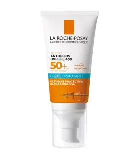 Anthelios UVmune 400 Crema Idratante SPF50+ Con Profumo - Protezione solare molto alta per il viso - 50 ml