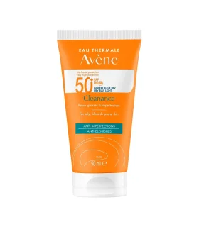 Avene Solare Cleanance SPF50+ Anti Imperfezioni - Crema solare per pelli grasse con imperfezioni - 50 ml