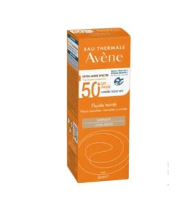 Avene Solare Fluido SPF50+ Colorato - Fluido solare colorato ultra leggero - 50 ml