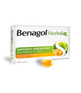 Benagol Herbal 24 Pastiglie Miele