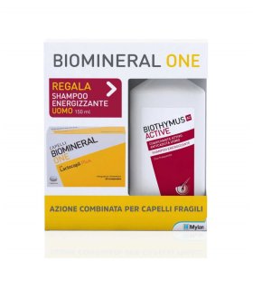 Biomineral One Lactocapil Plus 30 compresse + Shampoo Energizzante Uomo 150 ml