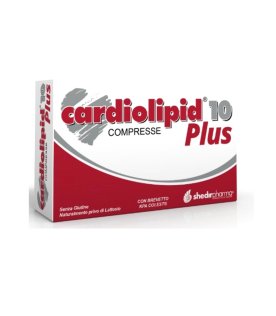 Cardiolipid 10 Plus - Integratore per il controllo del colesterolo alto - 30 Compresse