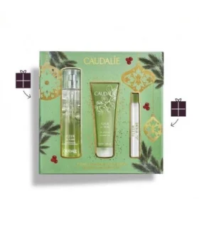 Caudalie Cofanetto Fleur De Vigne 2021 - Acqua Fresca profumata 50 ml + Gel doccia 50 ml + Acqua Fresca Roll-on  10 ml