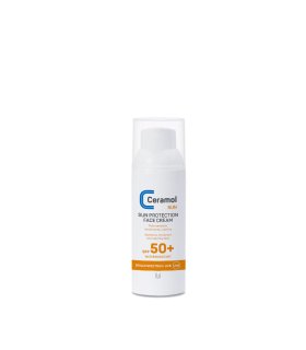 Ceramol Sun Crema Viso SPF50+ - Crema solare viso - 50 ml