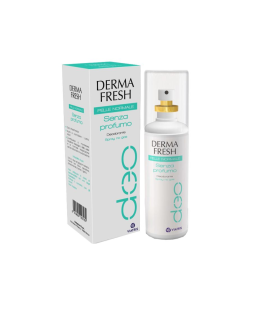DERMAFRESH Deo Pelle Normale Senza Profumo Spray Deodorante 100 ml