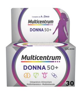 Multicentrum Donna 50+ 30 compresse Nuova Formula