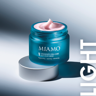 Miamo Longevity Cell Care Light Velvet Cream - Crema viso antietà per pelle da normale a grassa - 50 ml Miamo Longevity Cell Care Light Velvet Cream - Crema viso antietà per pelle da normale a grassa - 50 ml