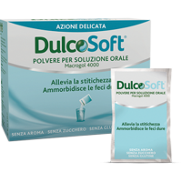 DulcoSoft - Polvere per soluzione orale - Trattamento della stitichezza occasionale - 20 bustine