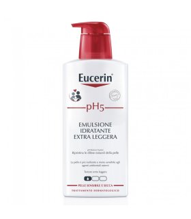 Eucerin Ph5 Emulsione Idratante Extra Leggera - Ripristina Le Difese Naturali Della Pelle - 400ml