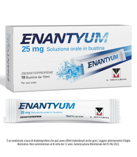Enantyum soluzione orale - 10 bustine da 10 ml