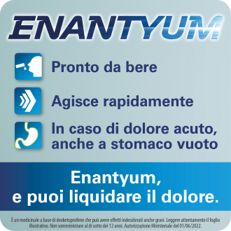 Enantyum soluzione orale - 10 bustine da 10 ml