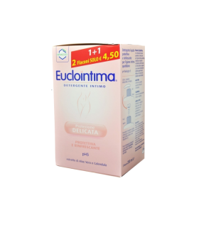 Euclointima Detergente Intimo 200 ml + Ricarica 200 ml