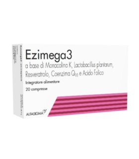 Ezimega 3 - Integratore per il benessere cardiovascolare - 20 compresse