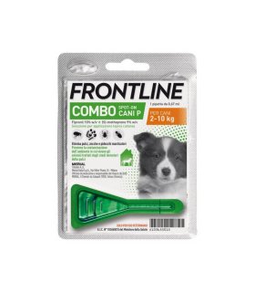 Frontline Combo Cani da 2 a 10 Kg - Pipette antiparassitarie - 1 Pipetta monodose da 0,67 ml