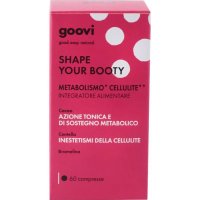 Goovi Shape Your Booty Metabolismo Cellulite - Integratore alimentare anti-cellulite - 60 compresse Goovi Shape Your Booty Metabolismo Cellulite - Integratore alimentare anti-cellulite - 60 compresse