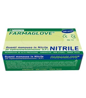 Guanti in Nitrile Misura M - Confezione da 100 pezzi