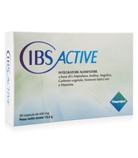 IBS Active - Integratore per il trattamento della sindrome dell'intestino irritabile - 30 capsule