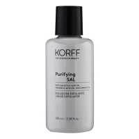 Korff Soluzione Esfoliante Purifying Sal - Trattamento purificante per pelli miste e grasse - 100 ml