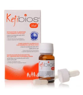 Kefibios - Integratore per l'equilibrio della flora batterica intestinale - Gocce - 6 ml