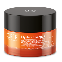 Korff Hydra Energy C Crema Viso Sorbetto - Crema viso per pelle normale e mista - 50 ml