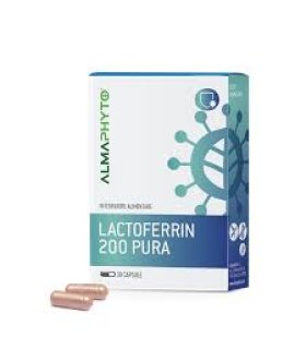 Lactoferrin 200 Pura - Integratore a base di Lattoferrina - 30 Capsule