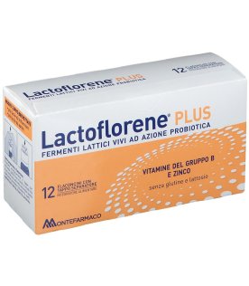 Lactoflorene PLUS - Integratore a base di fermenti lattici vivi - 12 flaconcini