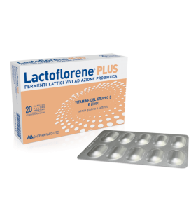 Lactoflorene PLUS - Integratore a base di fermenti lattici vivi - 20 capsule