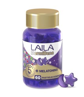 Laila Dormibene - Integratore per favorire un rapido addormentamento - 60 pastiglie gommose