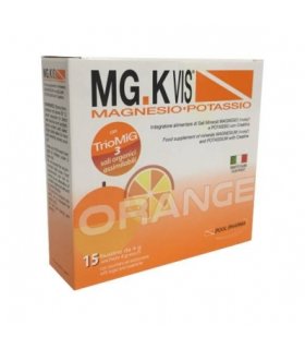 Mgk Vis Orange Magnesio e Potassio Gusto Arancia 15 Bustine