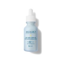 Miamo Acnever Oily Skin Defense Even Tone Sunscreen Drops SPF50+ - Siero viso opacizzante per pelle grassa e lucida - 30 ml
