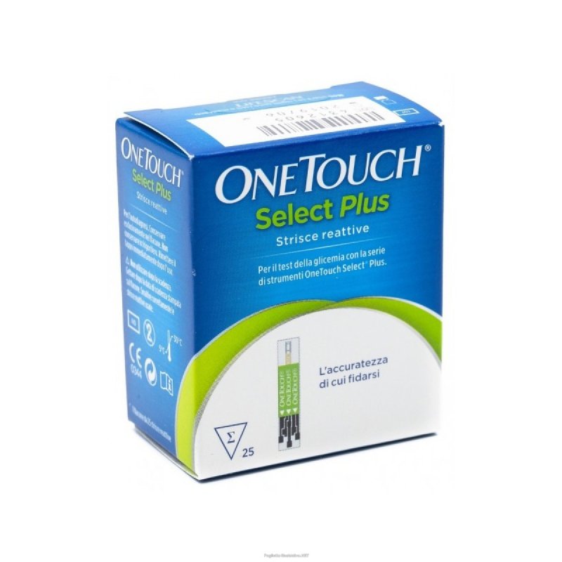 Onetouch Select Plus 25 Strisce per la misurazione della Glicemia