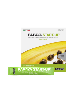 Papaya Start-Up - Integratore alimentare antiossidante ed energizzante - 10 bustine orosolubili