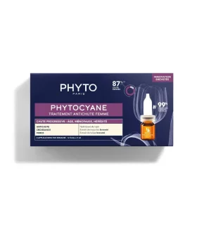 Phytocyane Fiale Anticaduta Donna - Per la caduta progressiva dei capelli - 12 fiale