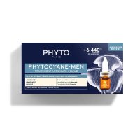 Phytocyane Fiale Uomo Caduta Severa dei Capelli - Per la caduta severa e capelli diradati - 12 fiale