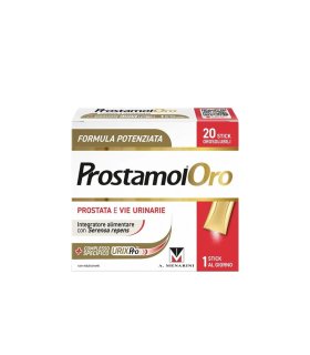 Prostamol Oro - Integratore alimentare per la prostata - 20 stick orosolubili