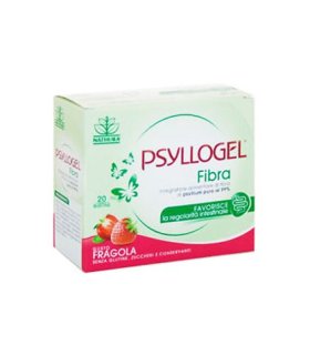 Psyllogel Fibra - Integratore per la regolarità intestinale - Gusto Fragola - 20 bustine