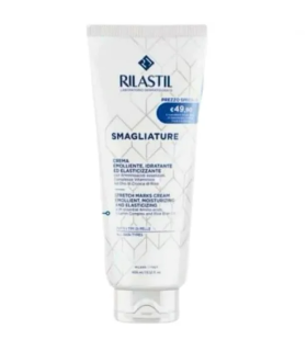 Rilastil Smagliature Crema - Trattamento elasticizzante per la prevenzione di smagliature - Nuovo formato - 400 ml