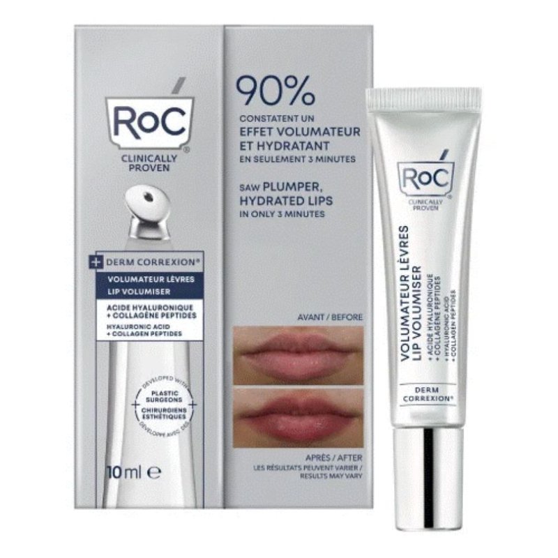 Roc Derm Correxion Lip Volumizer - Balsamo labbra effetto volumizzante - 10 ml Roc Derm Correxion Lip Volumizer - Balsamo labbra effetto volumizzante - 10 ml