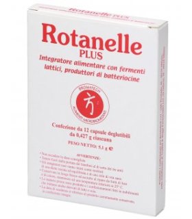 Rotanelle Plus - Integratore alimentare a base di fermenti lattici - 12 capsule