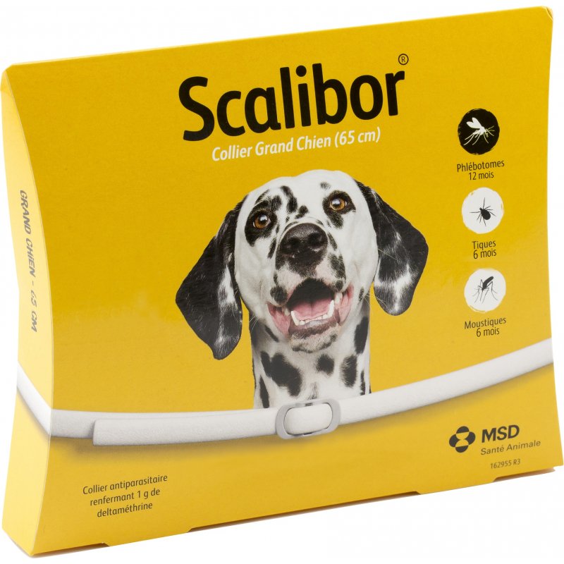 Scalibor Collare Antiparassitario per Cani - Adatto per cani di Taglia  Grande