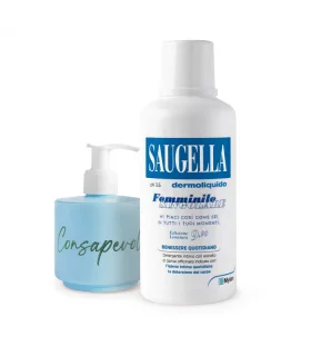 Saugella Dermoliquido Detergente Intimo PH 3,5 500 ml + 150 ml Omaggio Saugella Dermoliquido Detergente Intimo PH 3,5 500 ml + 150 ml Omaggio