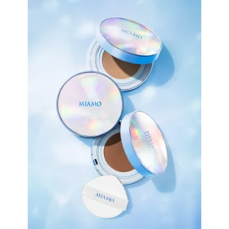 Miamo Second Skin Mesh Cushion Foundation SPF50 Shade Sand - Fondotinta con protezione solare molto alta