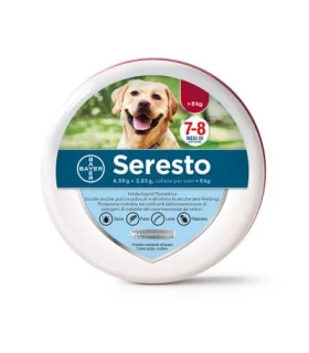 Seresto Collare Antiparassitario per Cani - Adatto per cani oltre gli 8 Kg