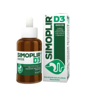 Simoplir D3 Gocce - Integratore per l'equilibrio della flora intestinale - 10 ml
