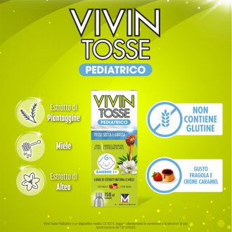 VIVIN Tosse Sciroppo Bambini 150 ml VIVIN Tosse Sciroppo Bambini 150 ml