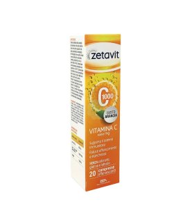 Zetavit C1000  - Integratore alimentare per il sistema immunitario - 20 Compresse Effervescenti