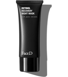 FaceD Retinol Recevory Night Mask - Maschera antisegni al Retinolo - 75 ml
