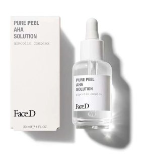 FaceD Pure Peel AHA Soluzione Esfoliante - Rivitalizzante ed illuminante - 30ml